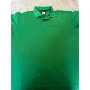 Men’s‎ footjoy, white eagle, golf club polo